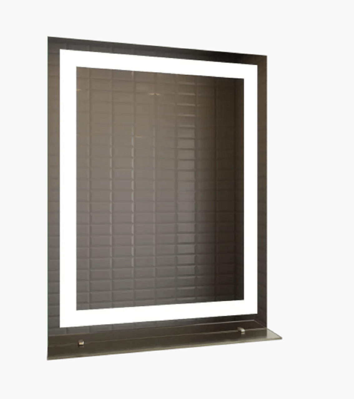 Дзеркало LED (53*68*3см) pr-d54 з полицею