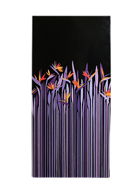 Дизайн-обігрівач металокераміка UDEN-700 "Журавліні квіти" 700Вт для опалення до 14м2