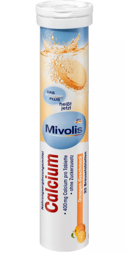 Calcium Mivolis 20 шипучих таблеток