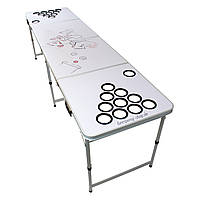 Backspin Beer Pong Table Set White DIY Carry Hands Ball Holder 6 Ball Game Table - Plus (Германия, читать