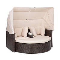 2-місний диван Heartland Lounge з журнальним столиком Loveseat Sunlounger Beige (Німеччина, читати опис)