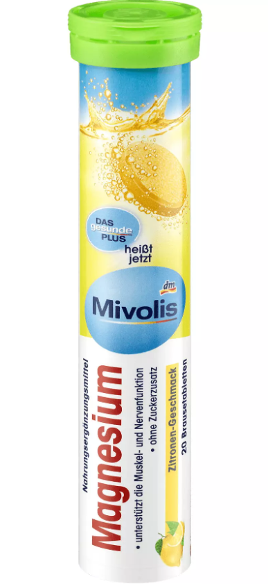 Magnesium Mivolis 20 шипучих таблеток
