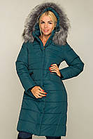 Удлиненная зимняя женская куртка Миранда размеры 44, 54