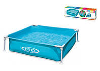 Каркасний дитячий басейн INTEX 57173 розмір 122*122-30 см 57173 об'єм води 340L