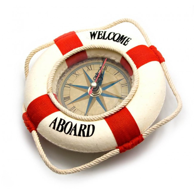 Годинник настінний Рятувальний круг, фото 1