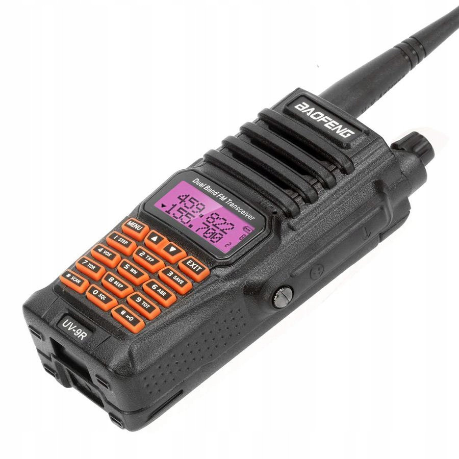 Рація Baofeng BF-9R Вологозахищена радіостанція Baofeng BF-9R IP67 + Гарнітура в Комплекті