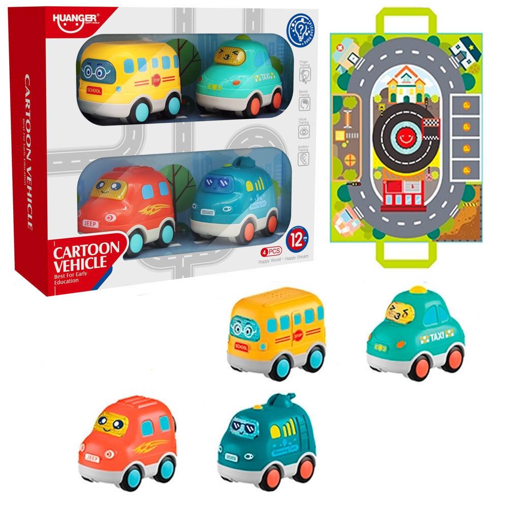 Набір прогумованих машинок TM Huanger арт. 0540, фото 1