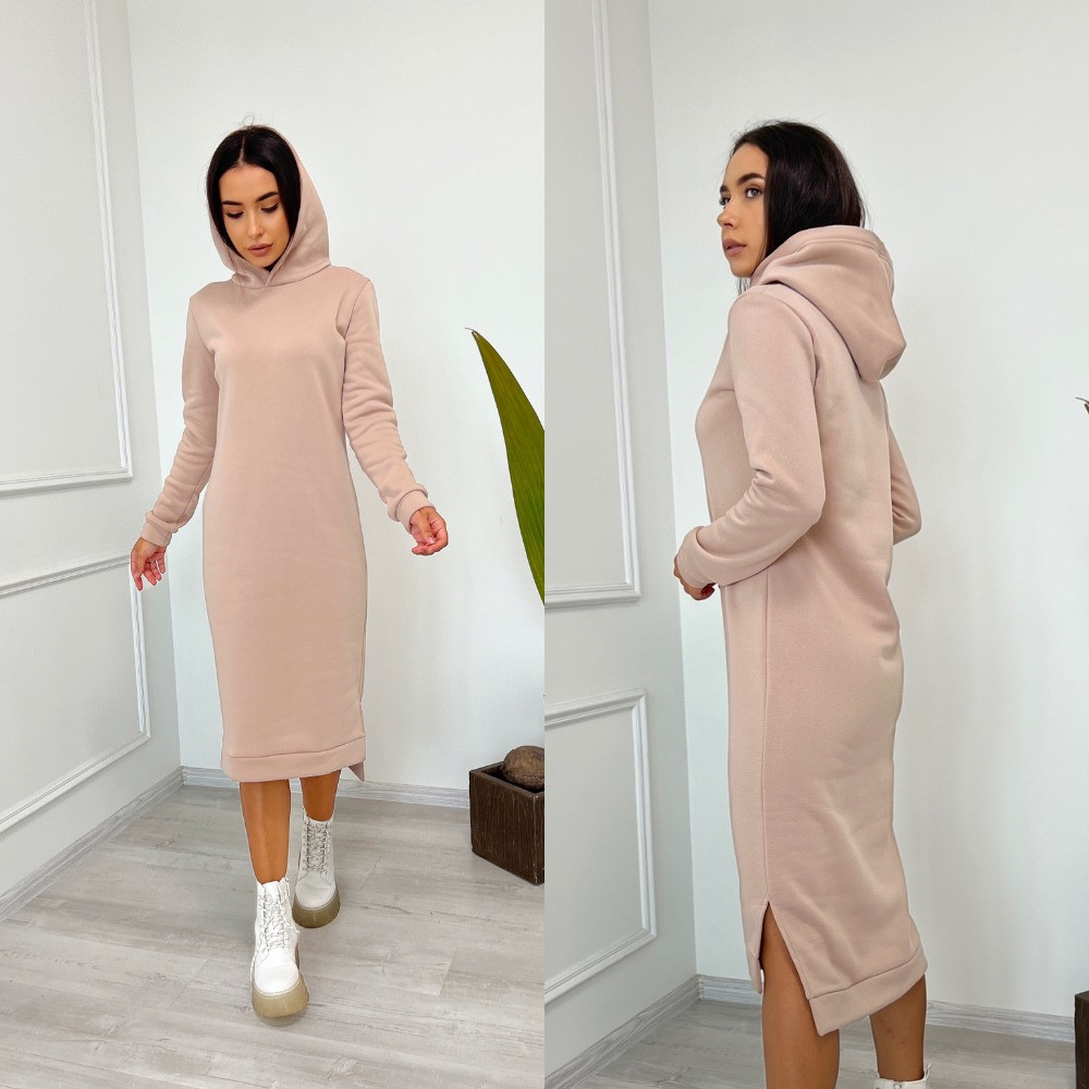 Платье Худи С Капюшоном Купить