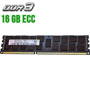 Серверна оперативна пам'ять Hynix / 16 GB / 2Rx4 PC3L-12800R / DDR3 ECC / 1600 MHz, фото 2
