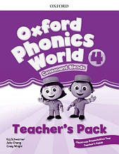 Oxford Phonics World 4 Consonant Blends teacher's Book / Книга для вчителя