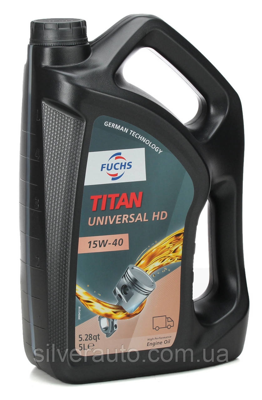 Моторное масло Fuchs Titan Universal HD 15W-40 5л (ID#96654820), цена ...