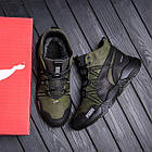 Чоловічі зимові черевики Pm Runner Olive, фото 5