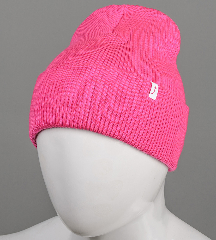 Подвійна Резинка з відворотом без підкладки FERO (С2107), Малиновий, фото 1