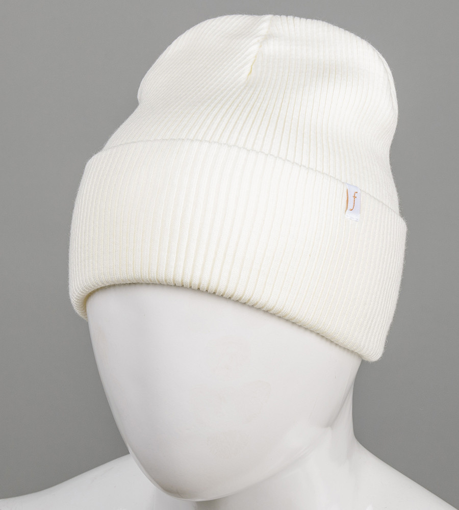 Подвійна Резинка з відворотом без підкладки FERO (С2107), Молочний, фото 1