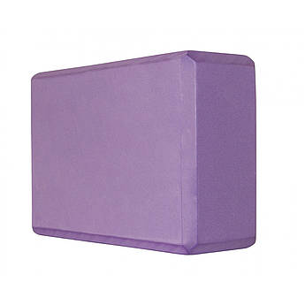 Блок для йоги SportVida SV-HK0174 Violet .