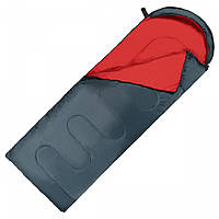 Спальный мешок (спальник) одеяло SportVida SV-CC0063 +2 ...+ 21°C R Navy Green/Red .
