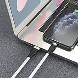 Кабель Hoco X53 USB - Lightning Білий, фото 4