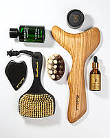ДЕРЕВ’ЯНИЙ ШКРЕБОК BODY AXE ДЛЯ ГУА-ША МАСАЖУ ТІЛА, фото 4