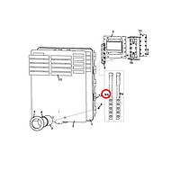 Кнопкі 5 кн. XS GRANDE, Cino eC (ліва) ELE0000471