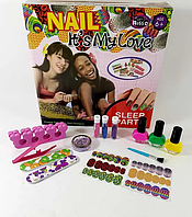 Набор для детского маникюра Fashion Rosse Nail (творческий набор Дизайн ногтей, детская косметика)