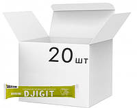 Упаковка батончиков Djigit с кусочками груши 30 г х 20 шт