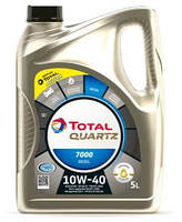 Дизельное моторное масло TOTAL QUARTZ Diesel 7000 10W-40 5л.