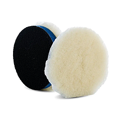 Полірувальний круг лама на поролоні — Lake Country Low Lint Prewashed Knitted Lambswool 76 мм. (LL-92325)