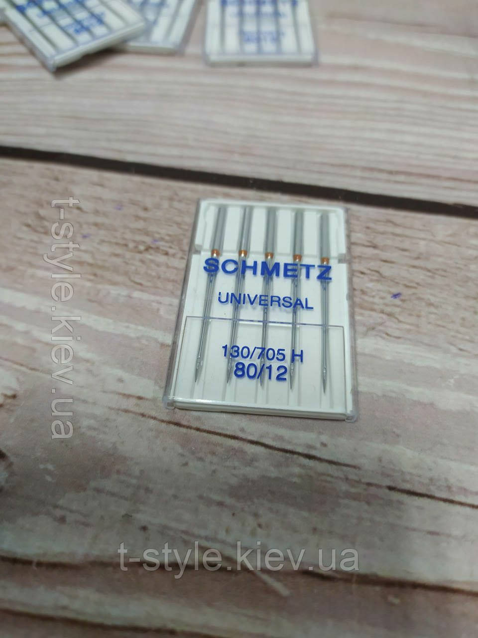 Голки "Schmetz" універсальні.пакова 5 шт.(номер 80).