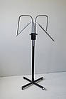 Стійка "CRAB" чорна. Вішало для речей у магазин. Торговельне обладнання під тремпеля, вішалки., фото 3