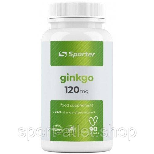 Натуральна добавка Sporter Ginkgo Biloba, 90 таблеток, фото 1