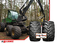 Шини Alliance Forestar III було схвалено провідними виробниками гусениць.
