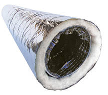 Повітропровід ізольований 4" (100 мм)/7.6м