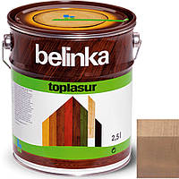 Фарба-лазур для дерева Belinka TopLasur № 28 стара деревина напівглянець 2,5 л
