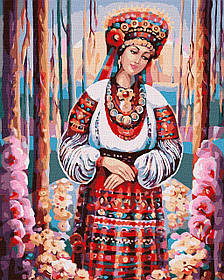 Набір для розпису по номерах. "Золоті передзвони" 40х50см. Складність 5 з 5.