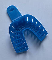 Ложка відбиткова пластикова синя №6 (низ маленькі)