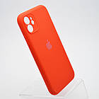 Чохол накладка Silicon case Full Cover Full Camera для iPhone 11 Red Червоний, фото 3