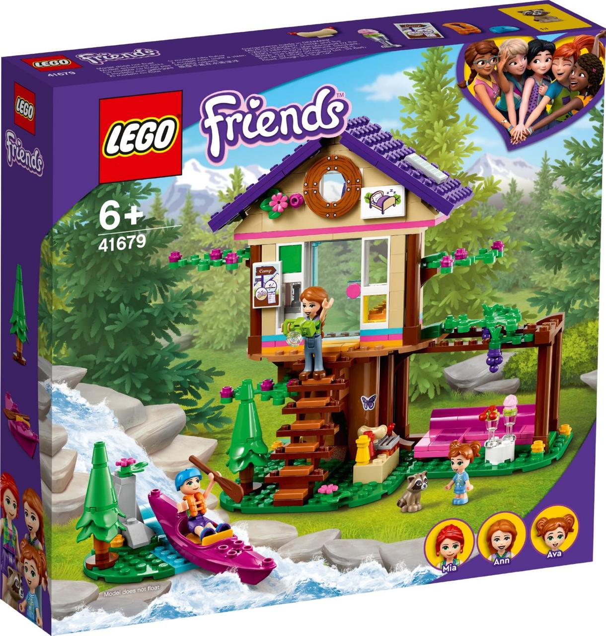 Лего френдс Будинок Будиночок у лісі Lego Friends 41679