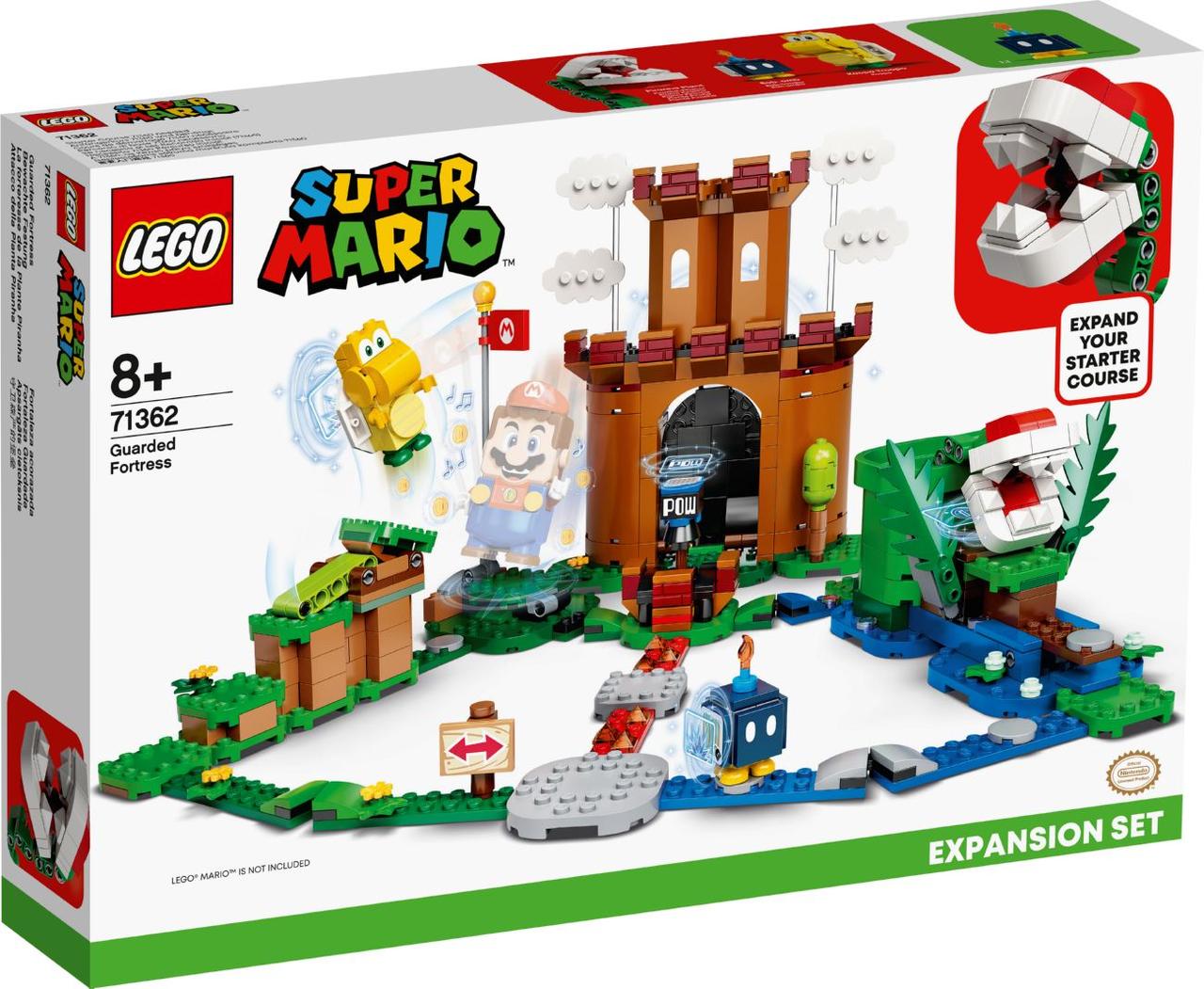 Лего Супер Маріо Lego Super Mario Фортеця, що охороняється Додатковий набір 71362