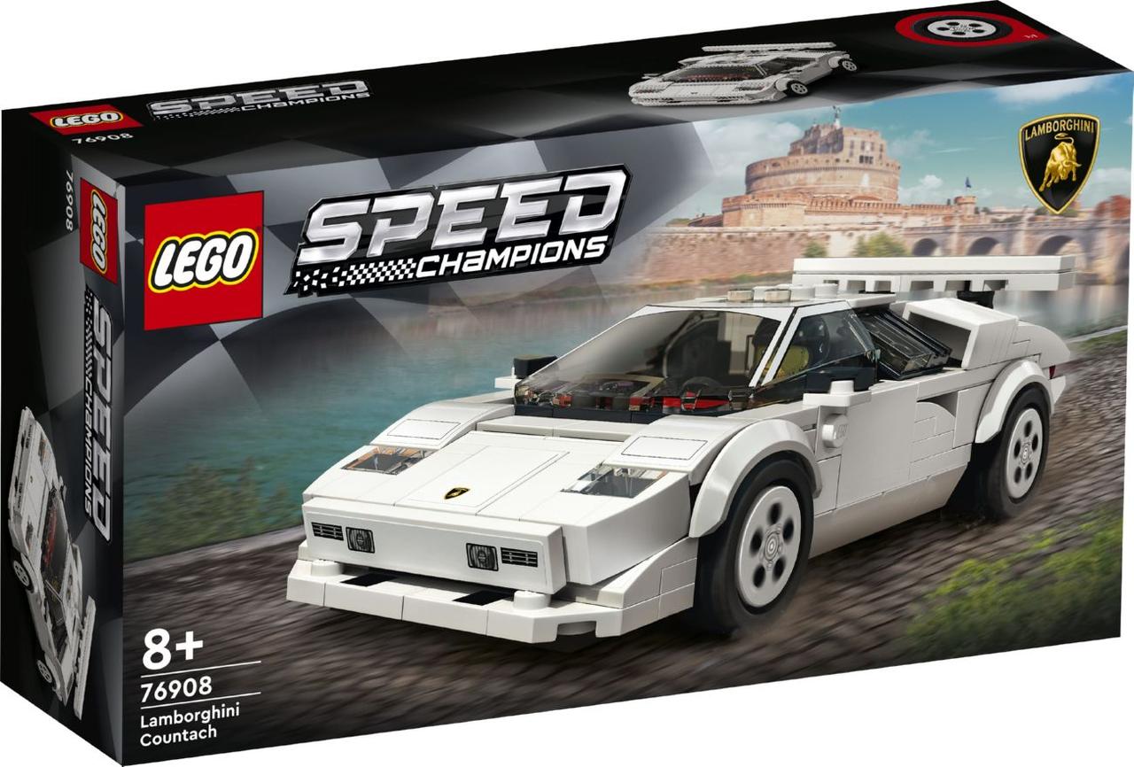 Лего спід чемпіон ламборгіні Lego Speed Champions Lamborghini Countach 76908