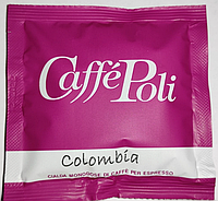 Кава в монодозах чалдах Caffe Poli Colombia 100 шт Каффе Полі Колумбія ESE 44 мм