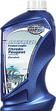 Антифриз MPMOIL Premium Longlife Citroen-Peugeot / концентр. / темно-синій / 1л. / PSA B71 5110 /