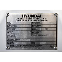 Дизельний генератор Hyundai DHY 28KSE, фото 4