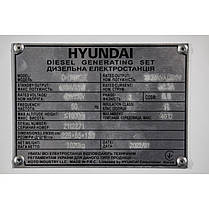 Дизельний генератор Hyundai DHY 40KSE + ATS 60A, фото 4