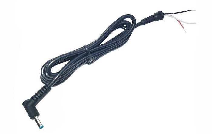 Dc кабель для блока питания 4.5x3.0(2.7)mm (+pin) (1.2m) (A class) 1 ...
