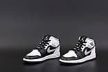 Кросівки N*ke Air Jordan "Білий чорний сірий" р.36-45, фото 2
