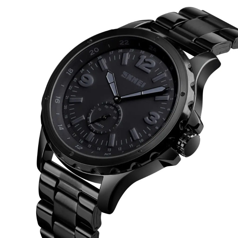Кварцовий годинник Skmei 1513 (black), фото 1