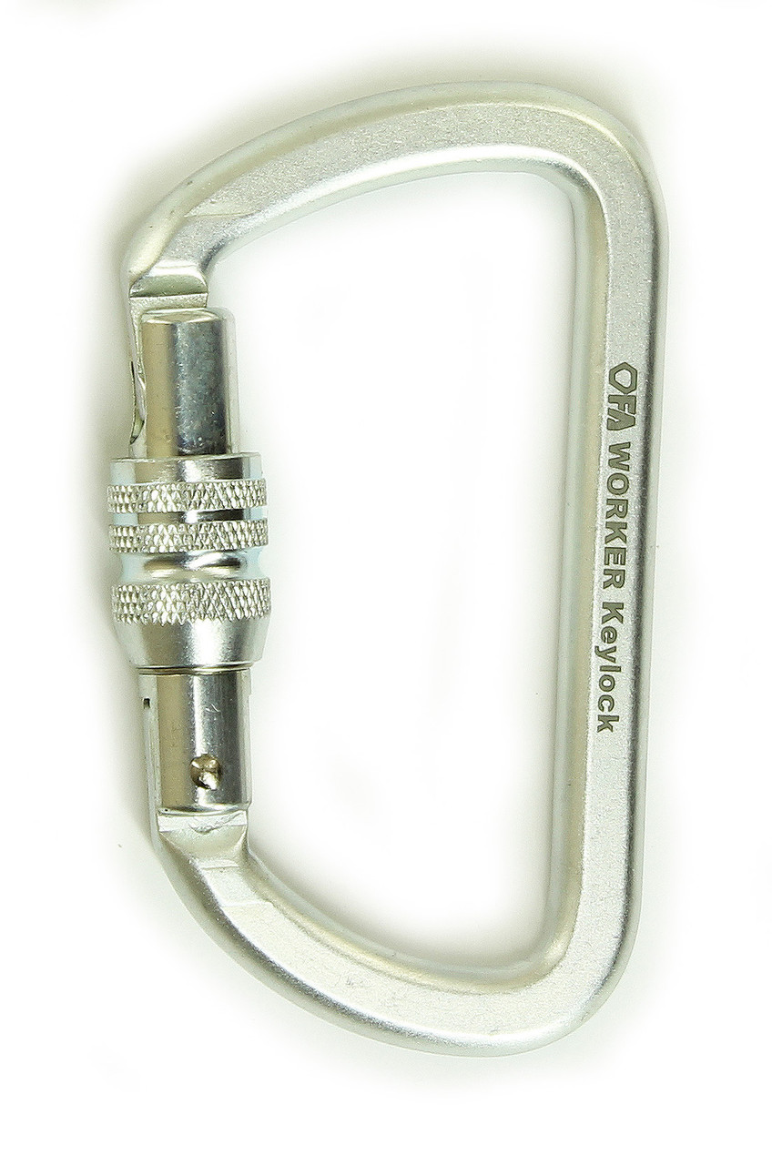 Карабін сталевий First Ascent Worker keylock, фото 1