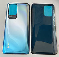 Задняя крышка Xiaomi Redmi 10 (Sea Blue), цвет - Серебристо-голубая