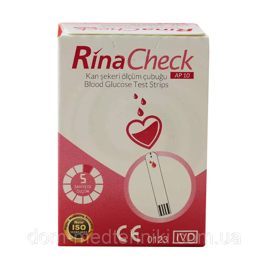 Тест-смужки Ріна Чек (Rina Check), 50 шт.