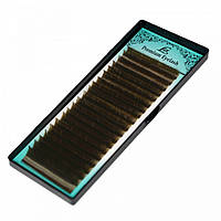 Вії LEX L 0.07 (8-12) Dark Chocolate